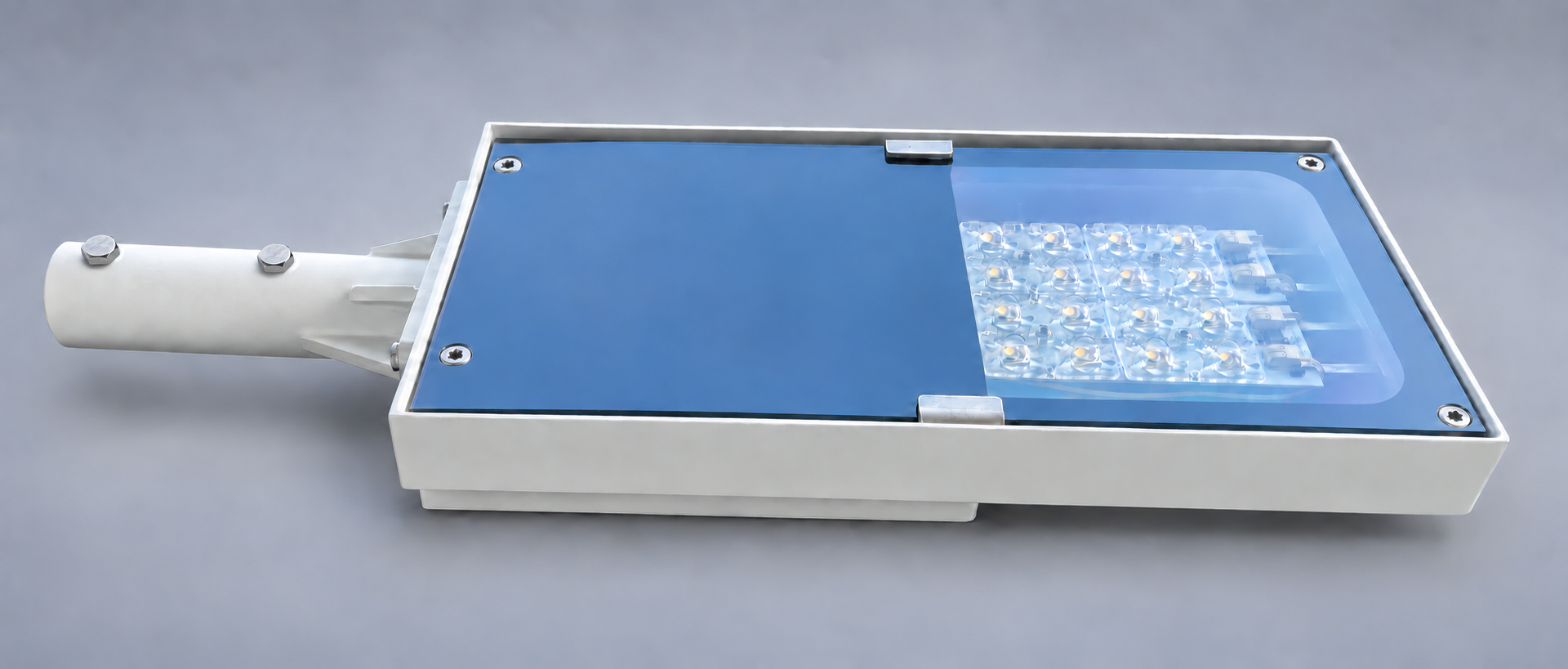 Campaign Underside countersunk with nuts